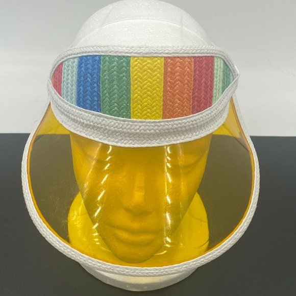 VTG Rainbow Pride LGBTQ+ Adjustable Visor-Tinted - Picture 4 of 9